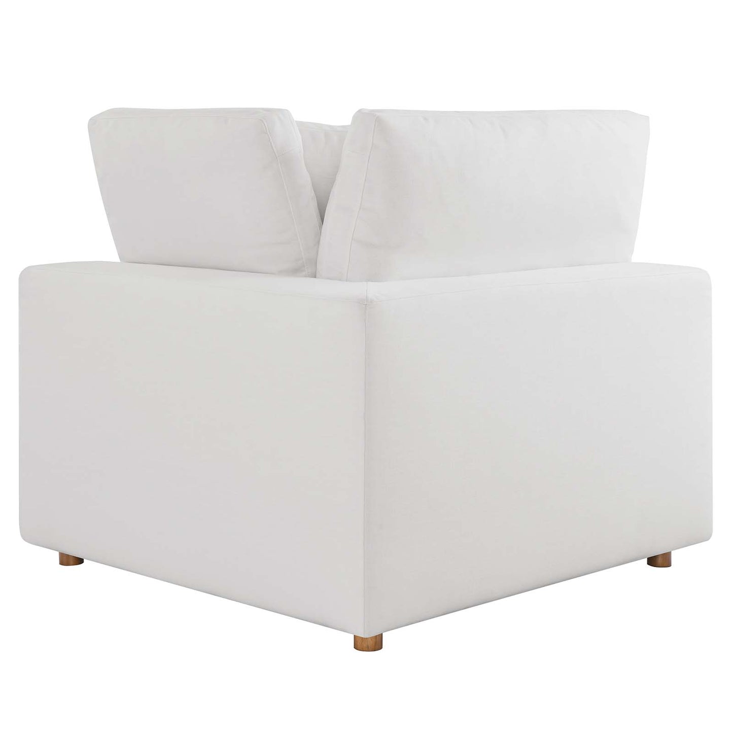 Commix Down Filled Overstuffed 5 Piece Sectional Sofa Set Pure White EEI-3358-PUW