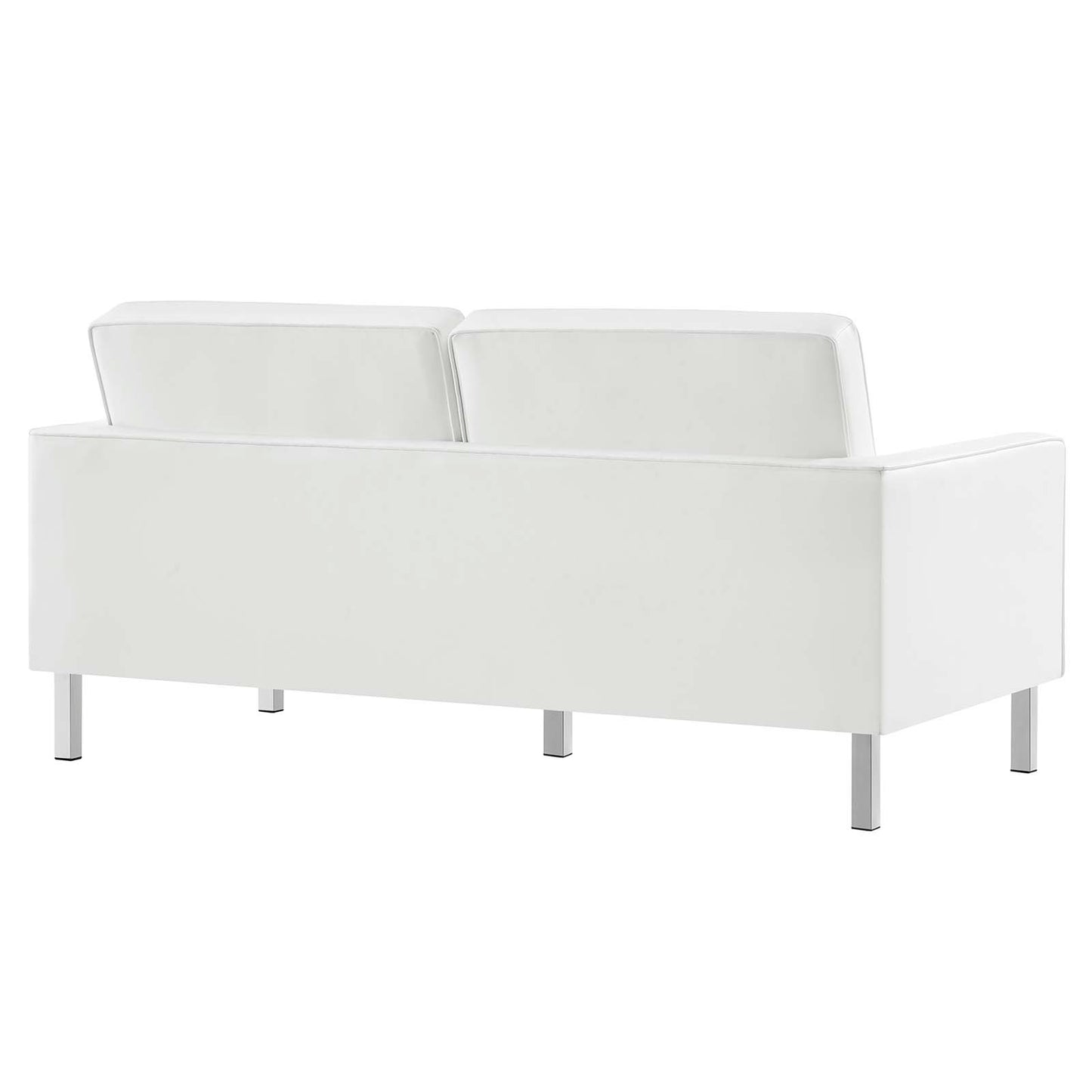 Loft Tufted Vegan Leather Loveseat by Modway