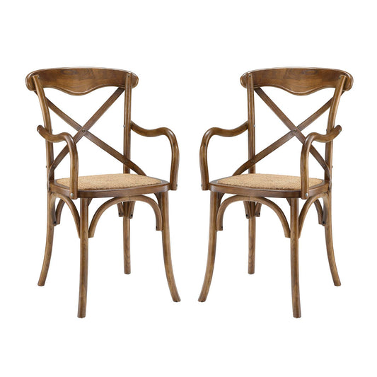 Gear Dining Armchair and Side Chair Set of 2 or 4