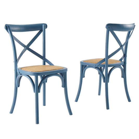 Gear Dining Side Chair Set of 2 Harbor EEI-3481-HAR