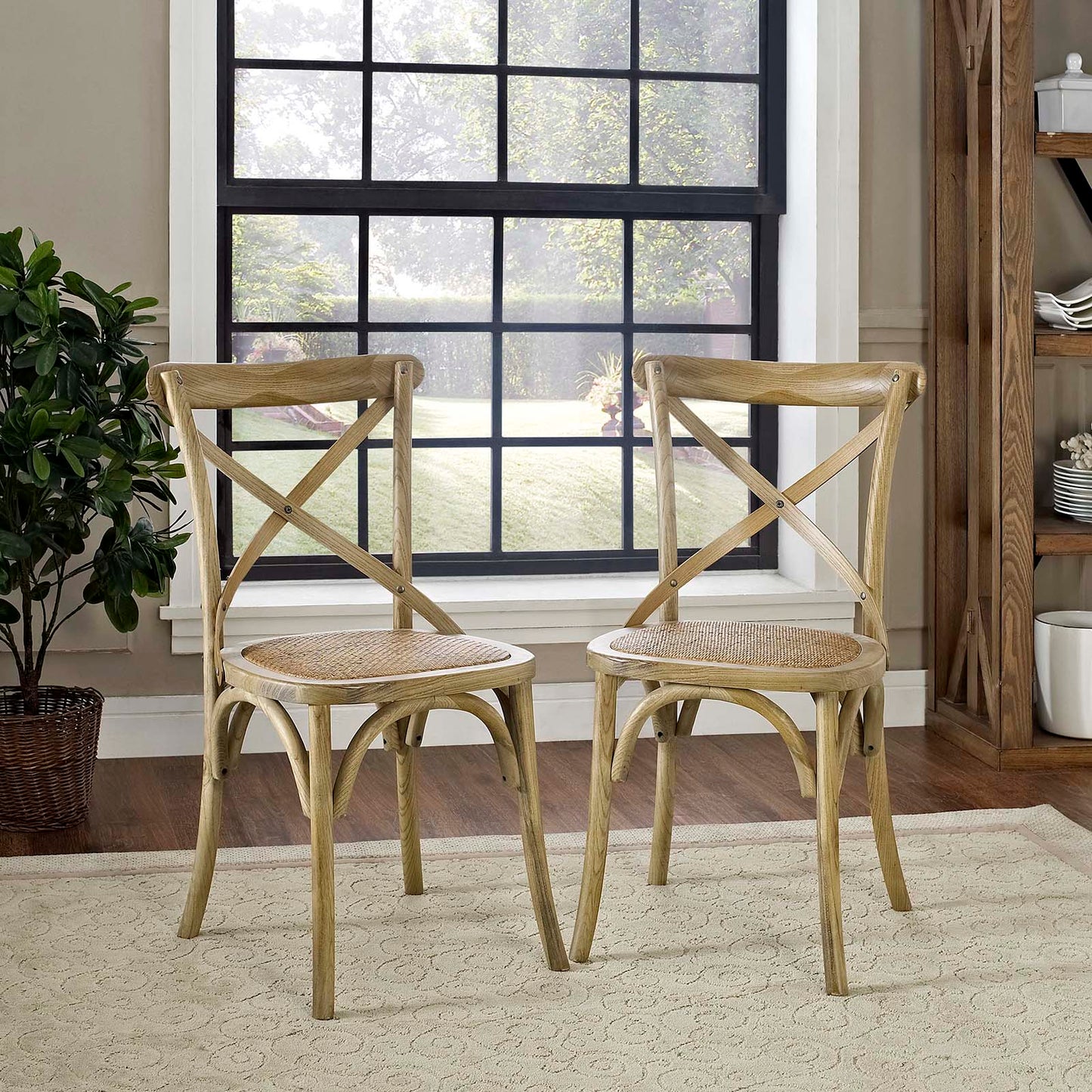 Gear Dining Armchair and Side Chair Set of 2 or 4