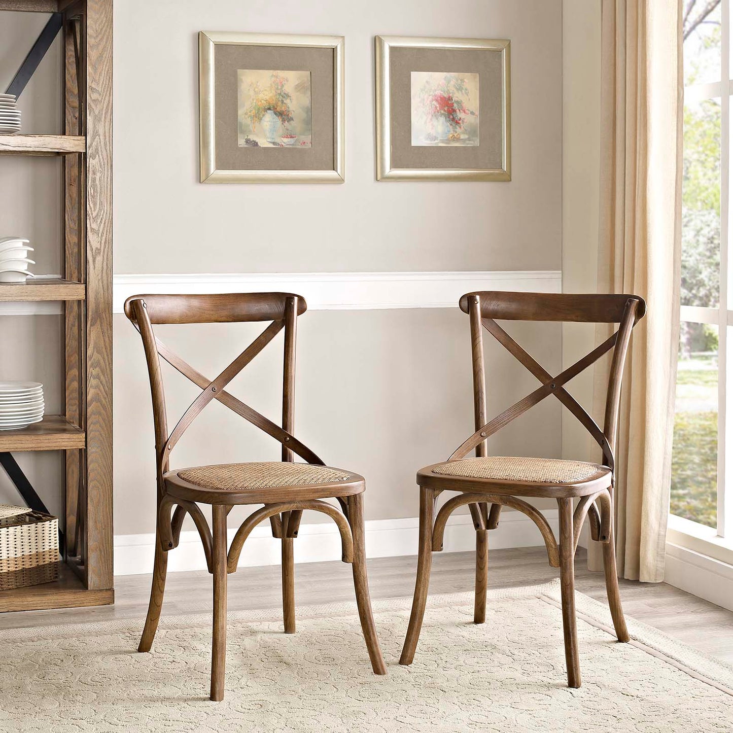 Gear Dining Armchair and Side Chair Set of 2 or 4