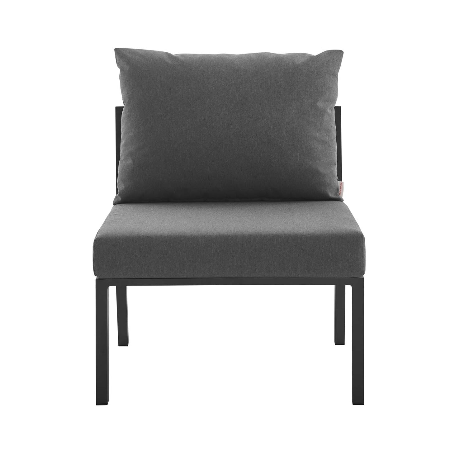 Riverside 6 Piece Outdoor Patio Aluminum Set Gray Charcoal