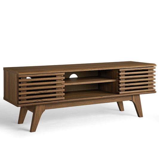 Render 46" Media Console TV Stand Walnut EEI-3837-WAL