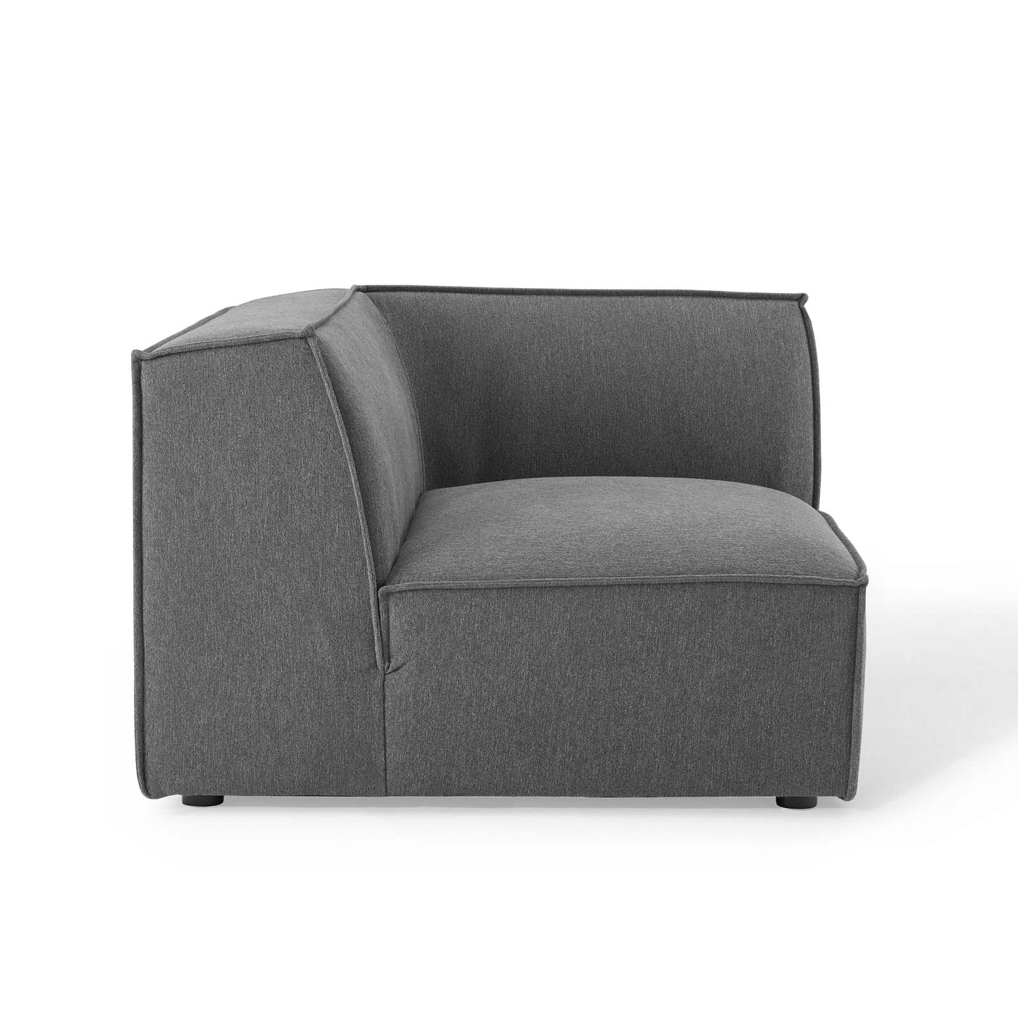 Restore Sectional Sofa Corner Chair Charcoal EEI-3871-CHA