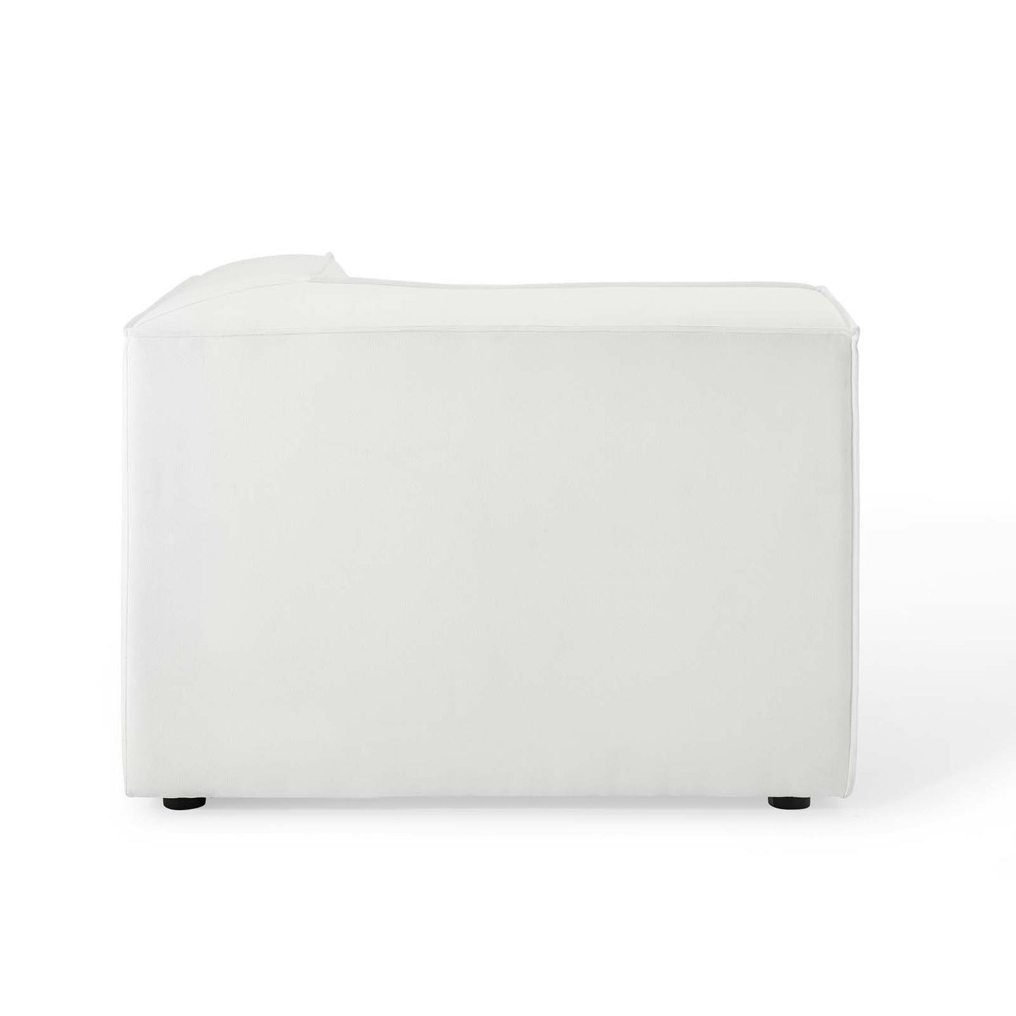 Restore Sectional Sofa Corner Chair White EEI-3871-WHI