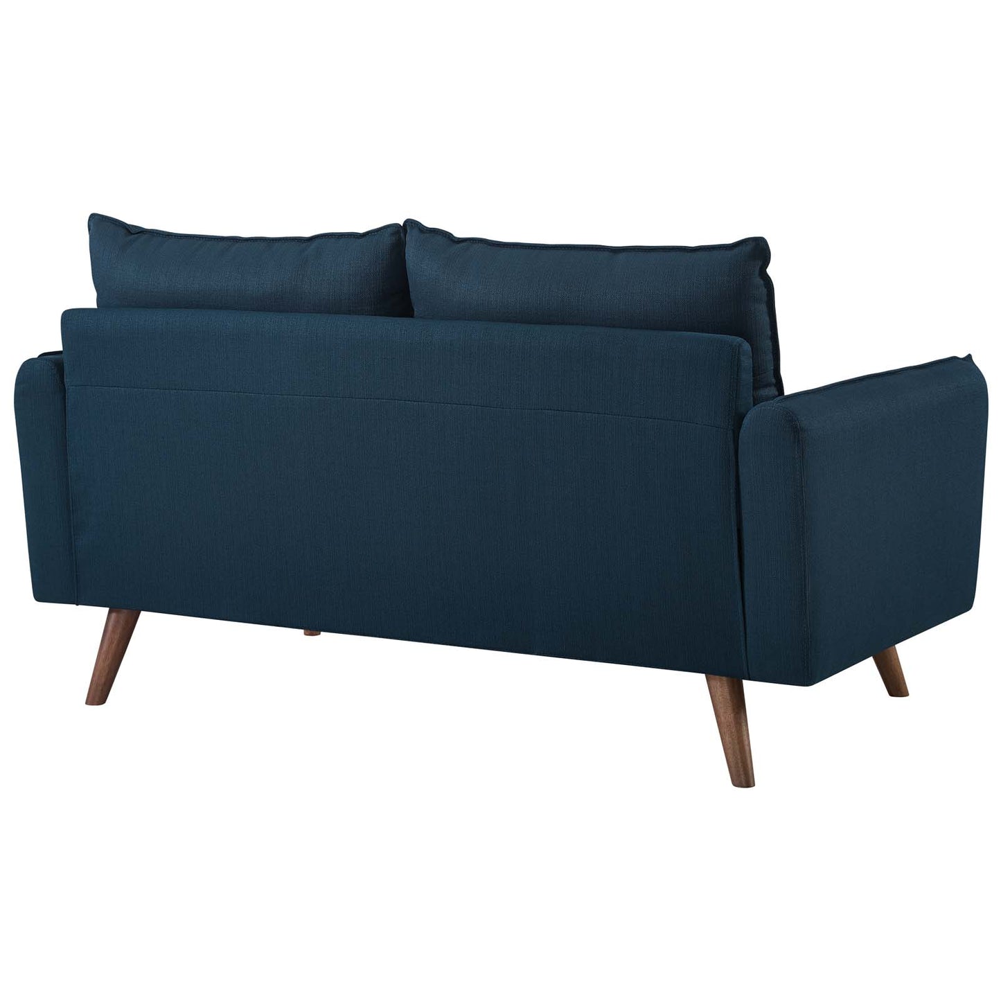 Revive Upholstered Fabric Sofa and Loveseat Set Azure EEI-4047-AZU-SET