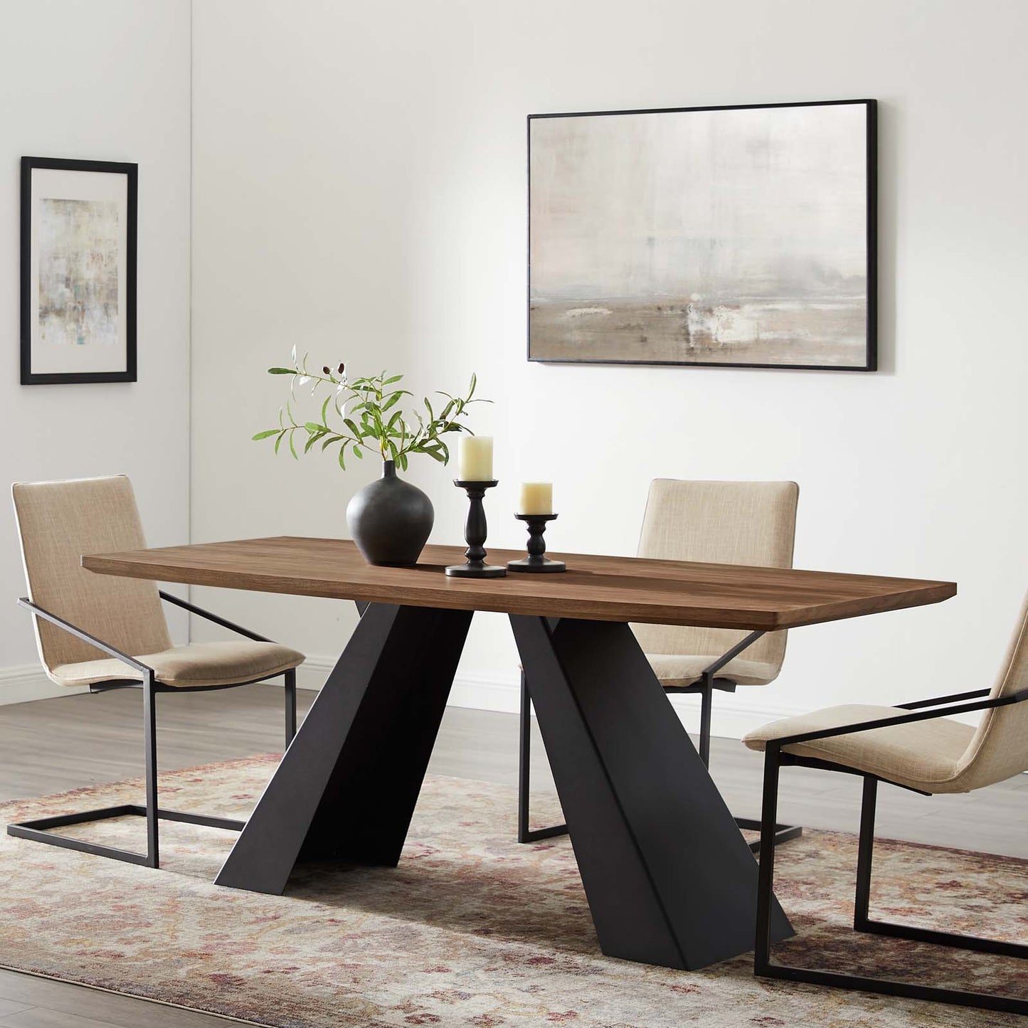Elevate Dining Table Walnut EEI-4092-WAL