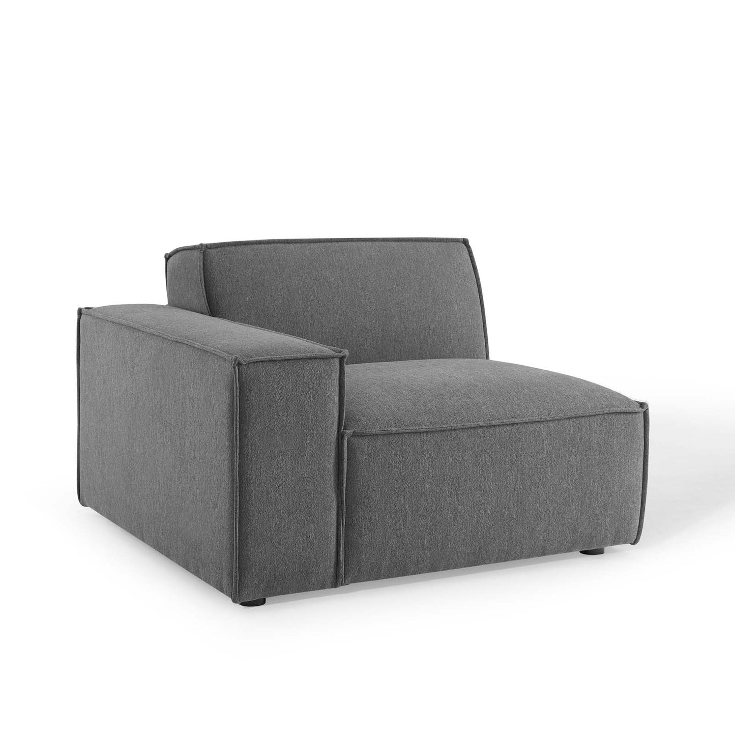 Restore 2-Piece Sectional Sofa Charcoal EEI-4111-CHA