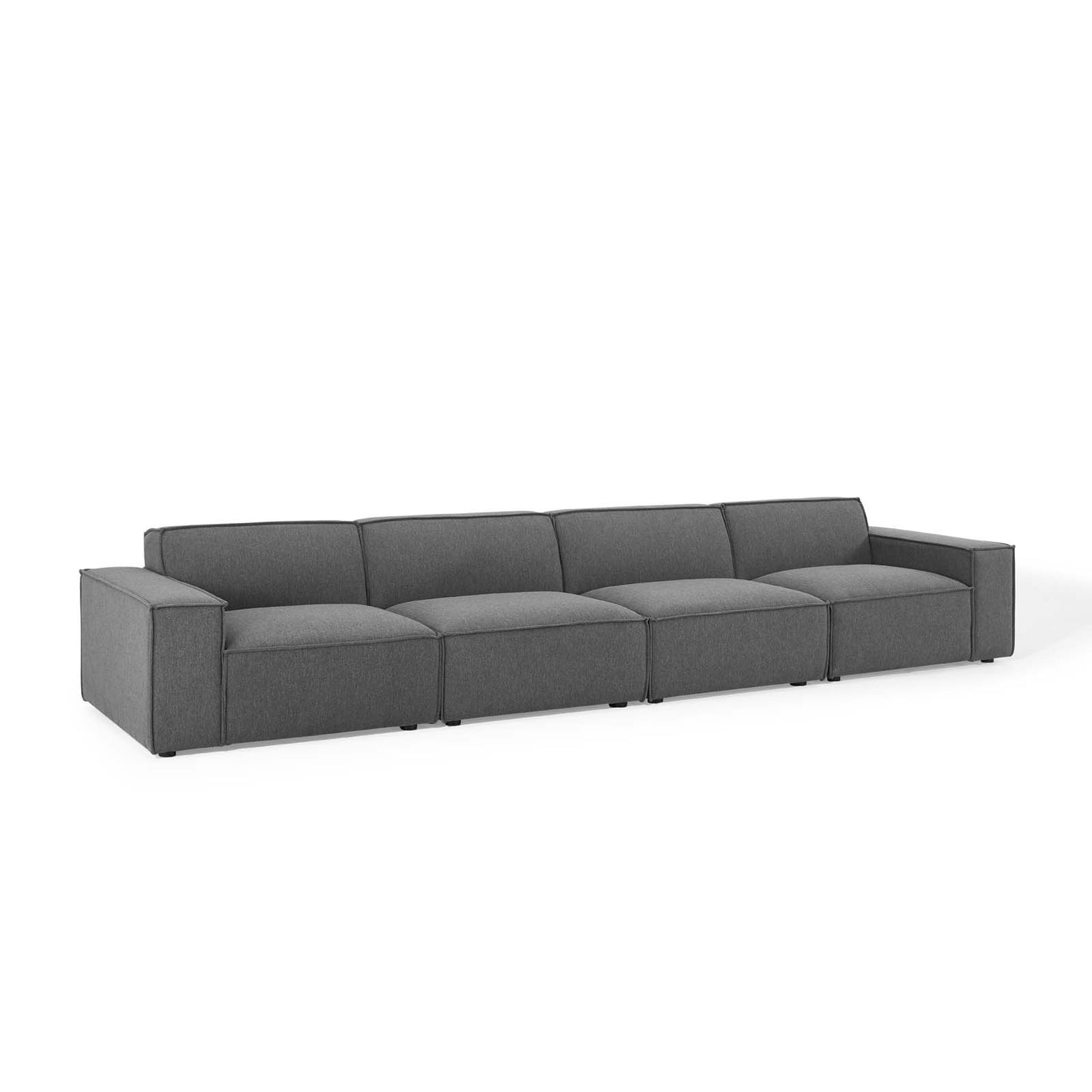 Restore 4-Piece Sectional Sofa Charcoal EEI-4114-CHA