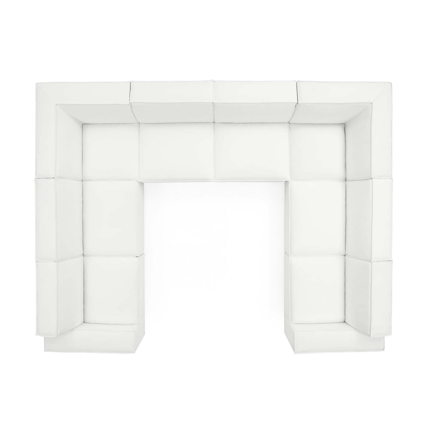 Restore 8-Piece Sectional Sofa White EEI-4121-WHI