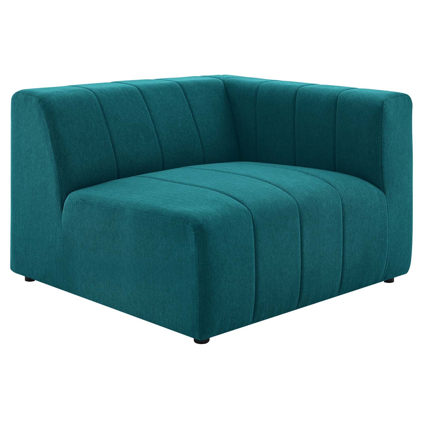 Bartlett Upholstered Fabric Right-Arm Chair Teal EEI-4394-TEA