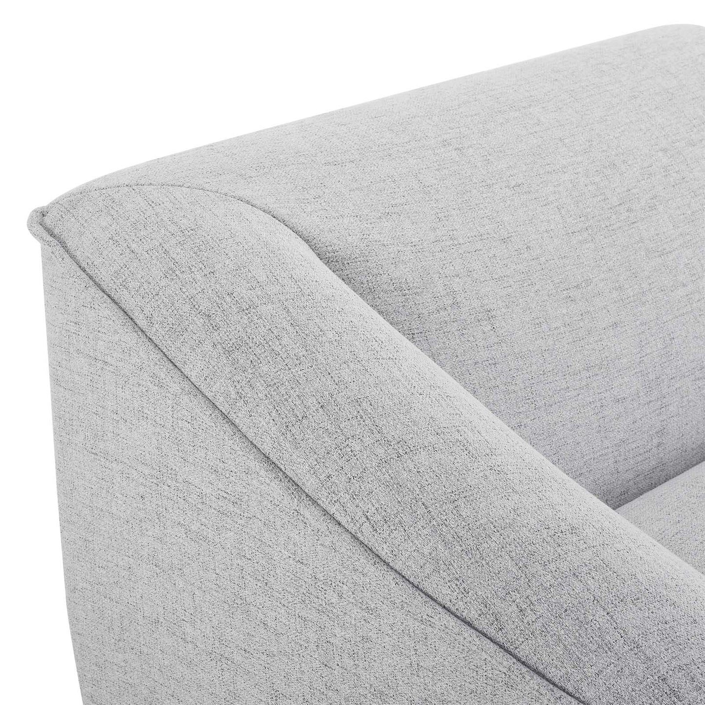 Comprise Left-Arm Sectional Sofa Chair Light Gray EEI-4415-LGR