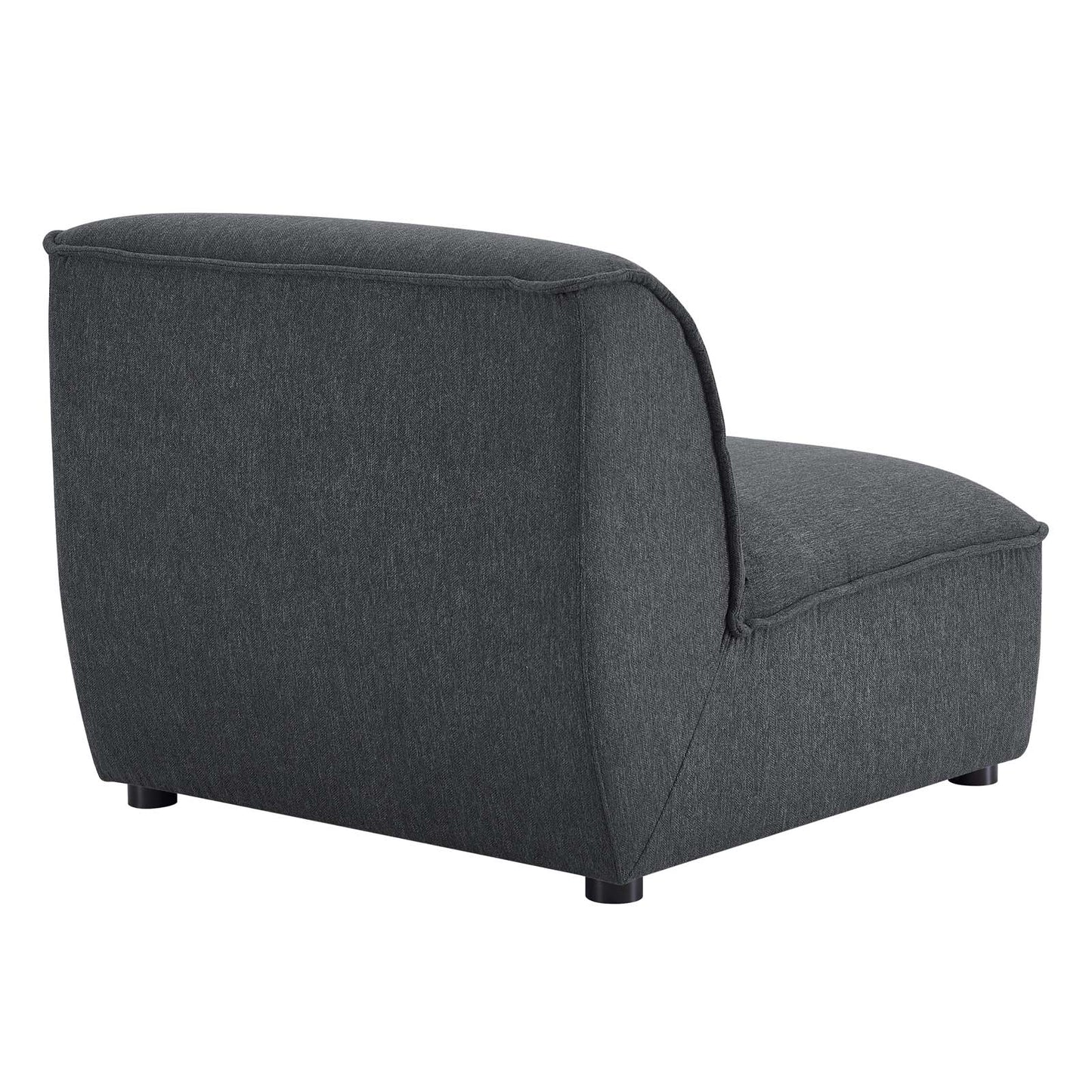 Comprise Armless Chair Charcoal EEI-4418-CHA