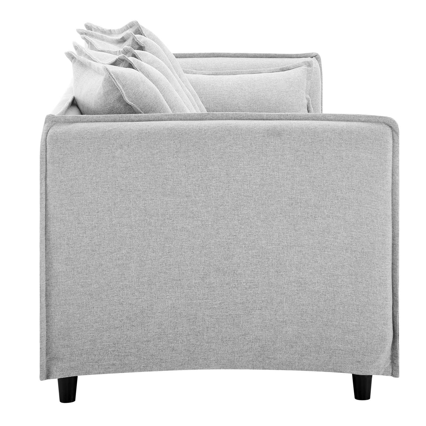 Avalon Slipcover Fabric Sofa Light Gray EEI-4449-LGR