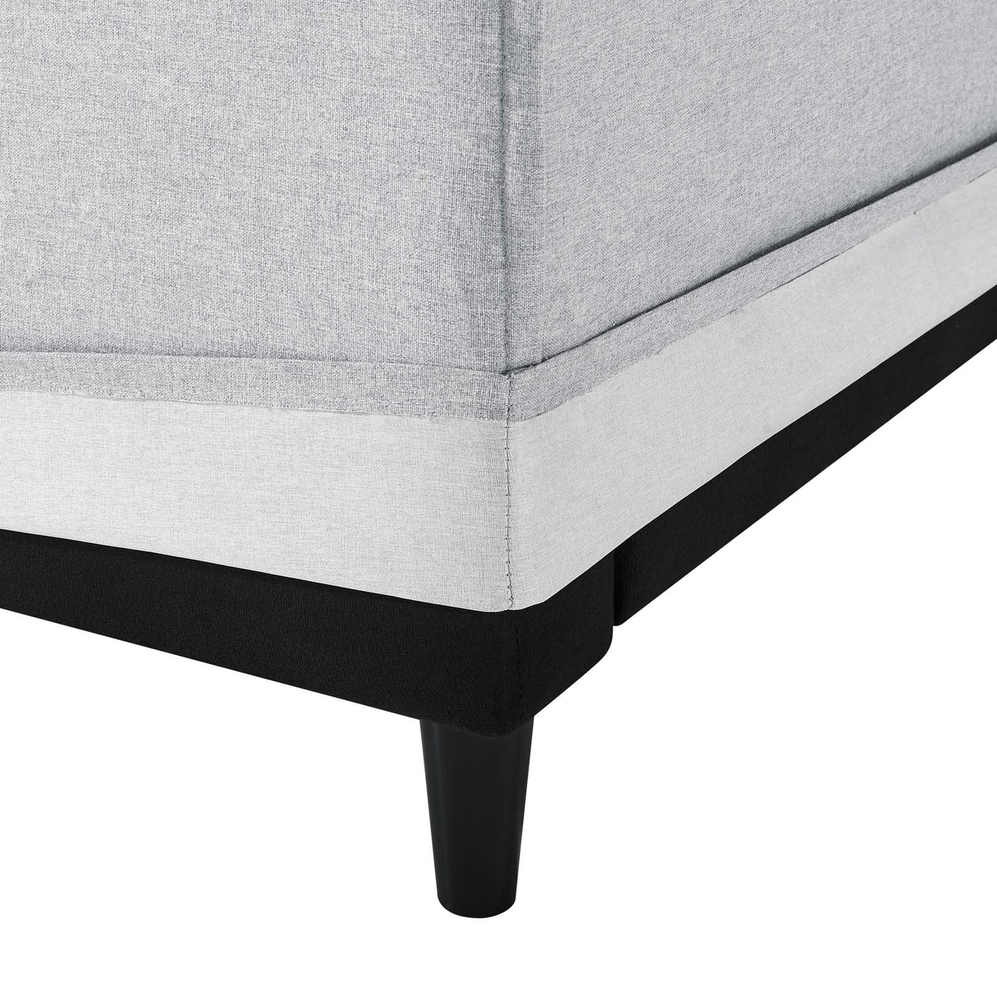 Avalon Slipcover Fabric Sofa Light Gray EEI-4449-LGR