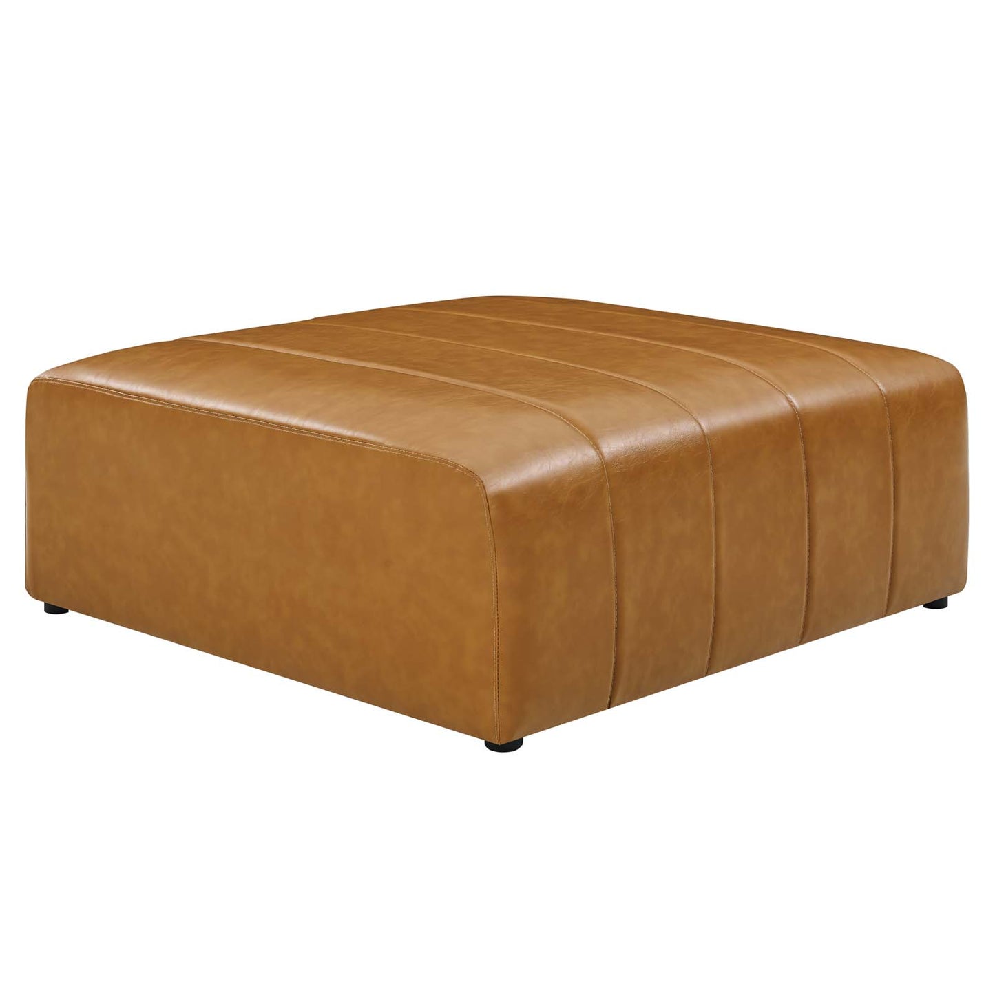 Bartlett Vegan Leather 4-Piece Sectional Sofa Tan EEI-4517-TAN
