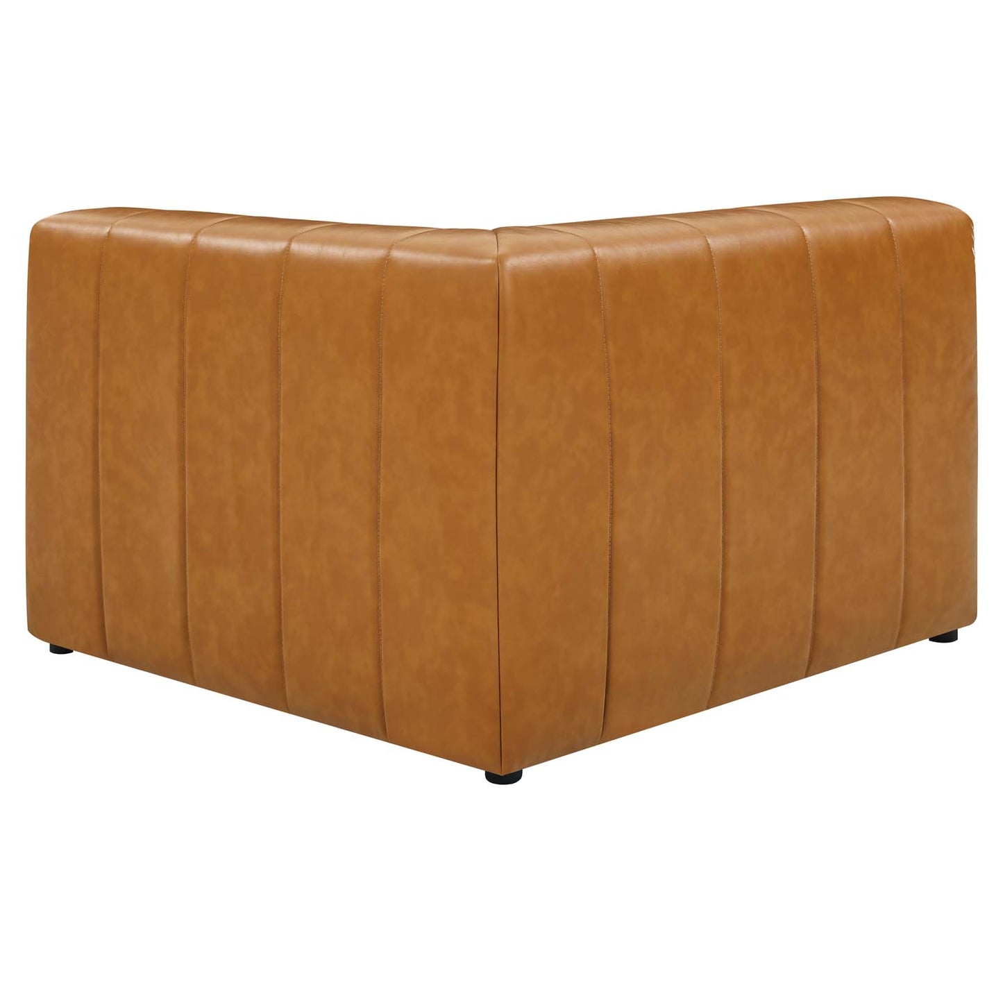 Bartlett Vegan Leather 4-Piece Sectional Sofa Tan EEI-4519-TAN