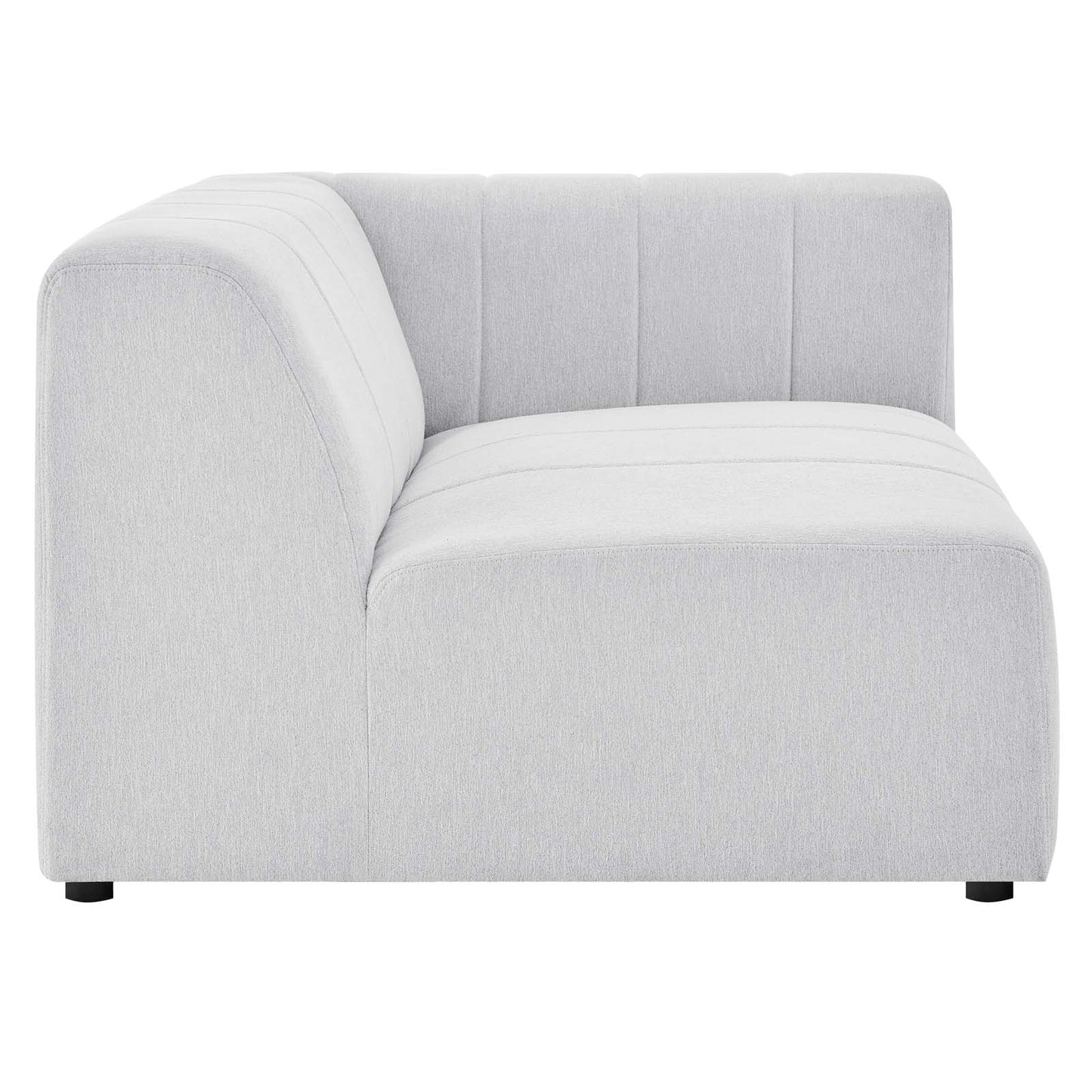 Bartlett Upholstered Fabric 5-Piece Sectional Sofa Ivory EEI-4520-IVO