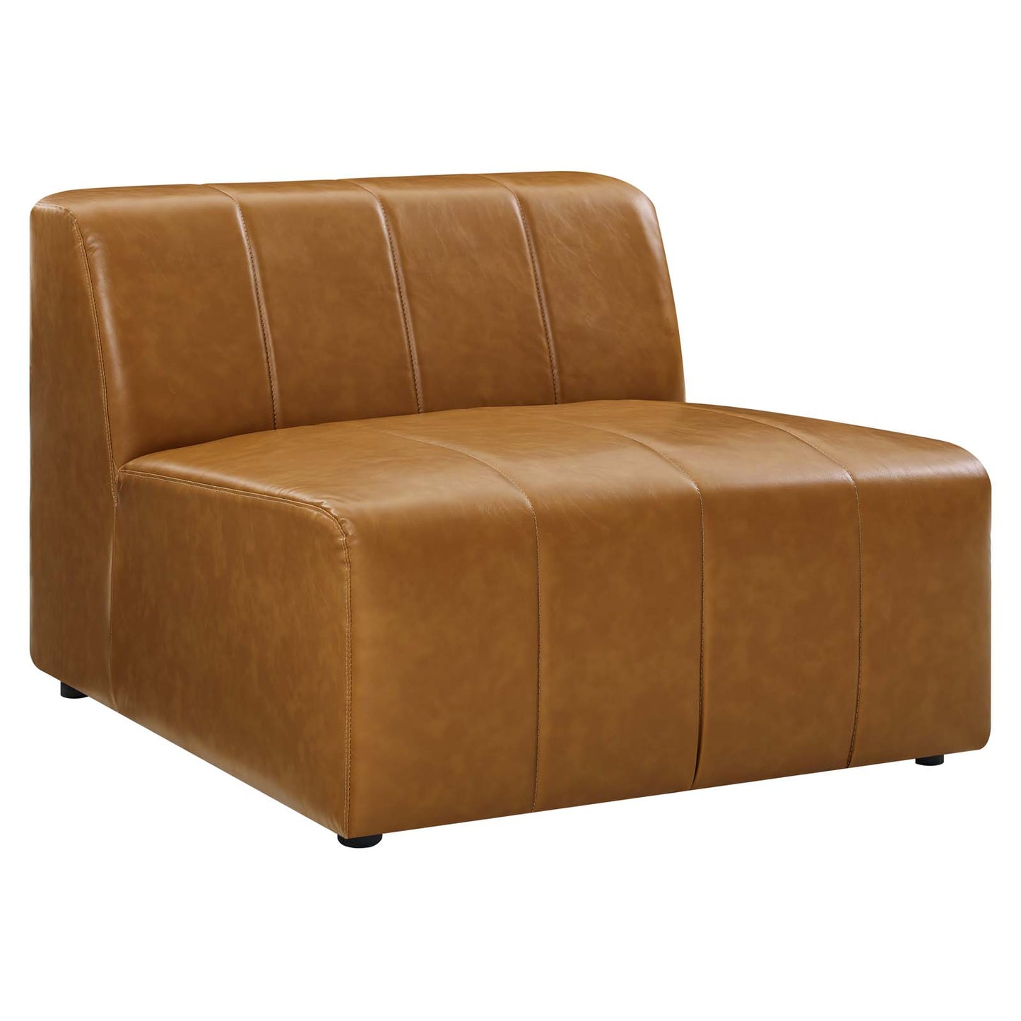 Bartlett Vegan Leather 6-Piece Sectional Sofa Tan EEI-4534-TAN