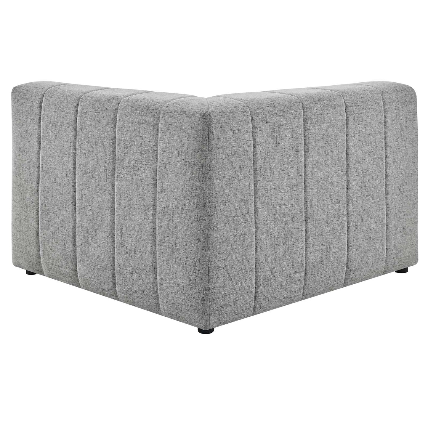 Bartlett Upholstered Fabric 8-Piece Sectional Sofa Light Gray EEI-4535-LGR