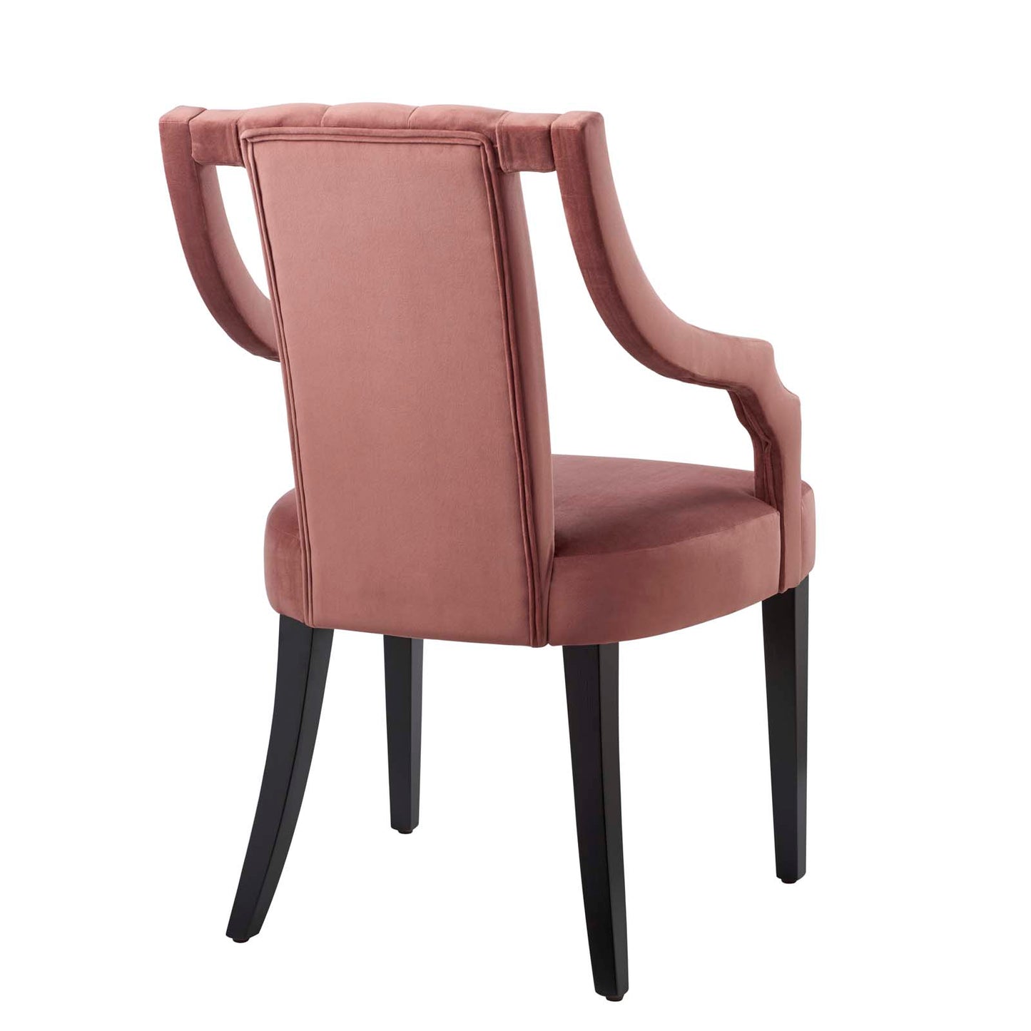 Virtue Performance Velvet Dining Chairs - Set of 2 Dusty Rose EEI-4554-DUS