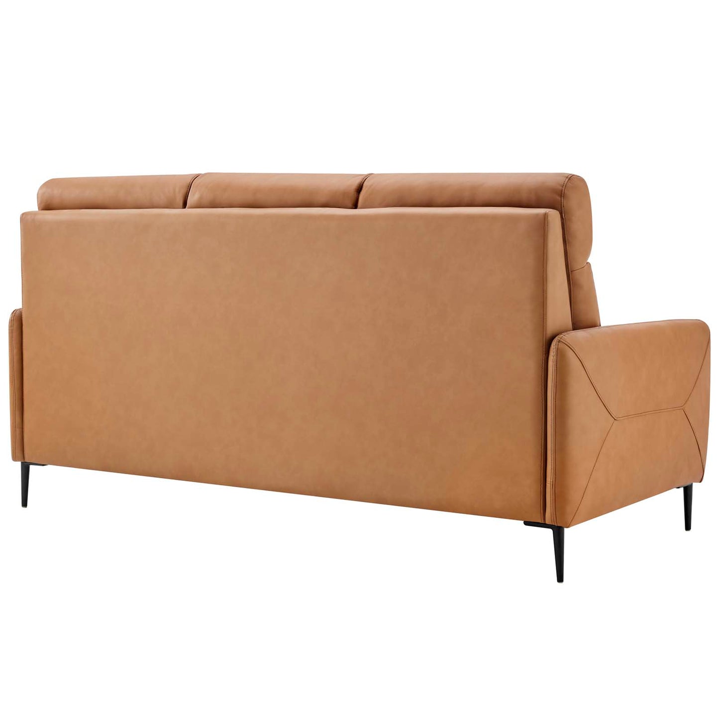 Huxley Leather Sofa Tan EEI-4561-TAN