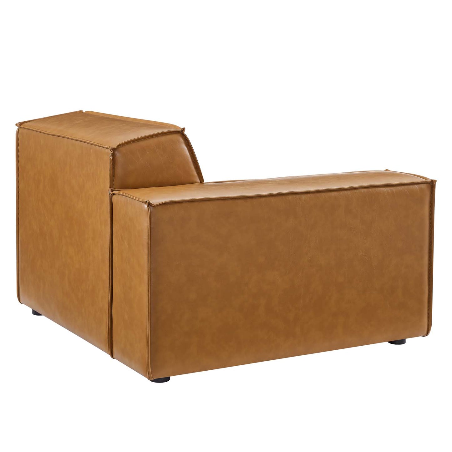 Restore 6-Piece Vegan Leather Sectional Sofa Tan EEI-4714-TAN