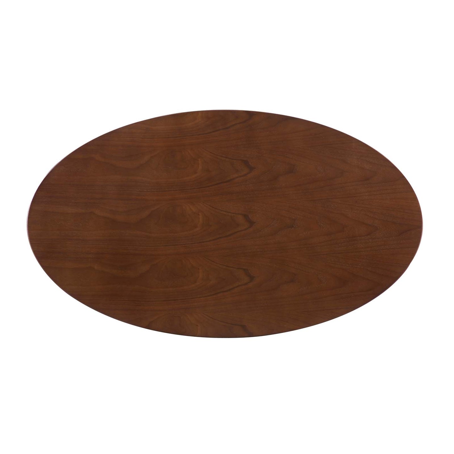 Verne 48" Oval Dining Table Gold Walnut EEI-4751-GLD-WAL