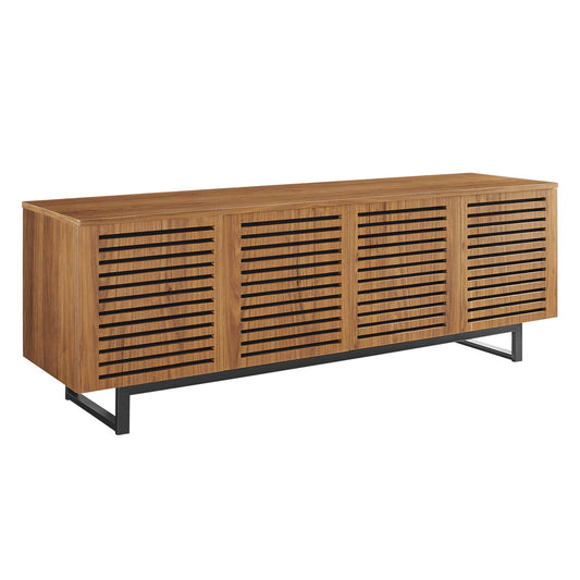 Parker 73" TV Stand Walnut EEI-4763-WAL