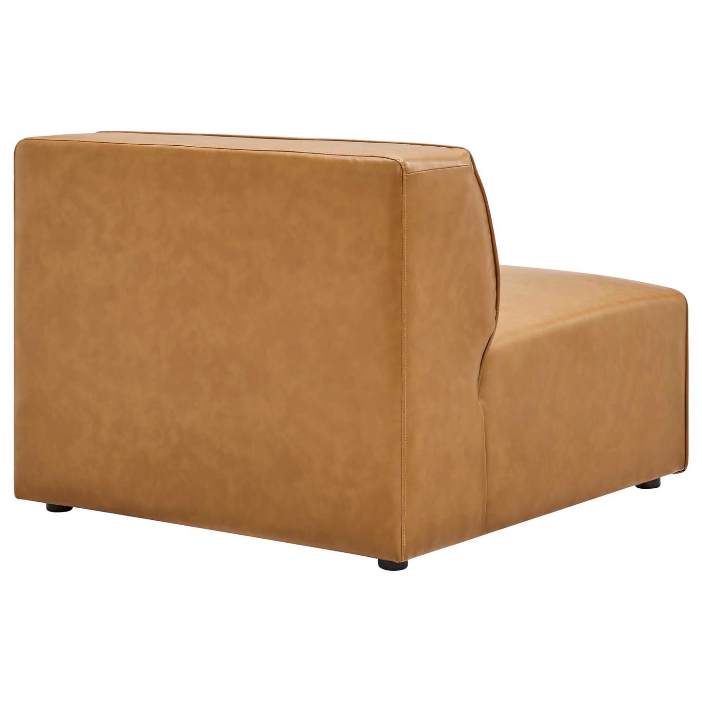 Mingle Vegan Leather 3-Piece Sectional Sofa Tan EEI-4789-TAN
