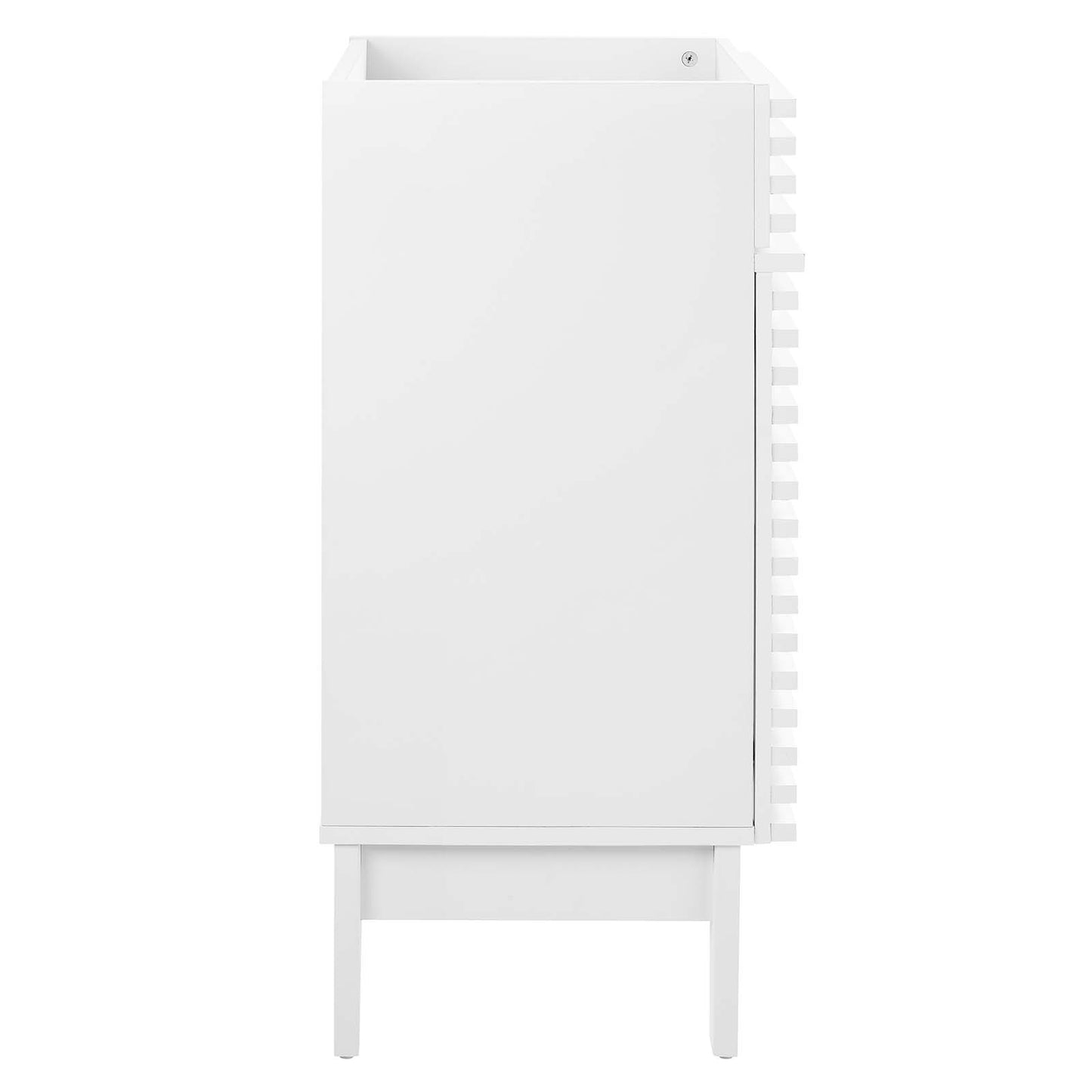 Render 18" Bathroom Vanity Cabinet (Sink Basin Not Included) White EEI-4849-WHI