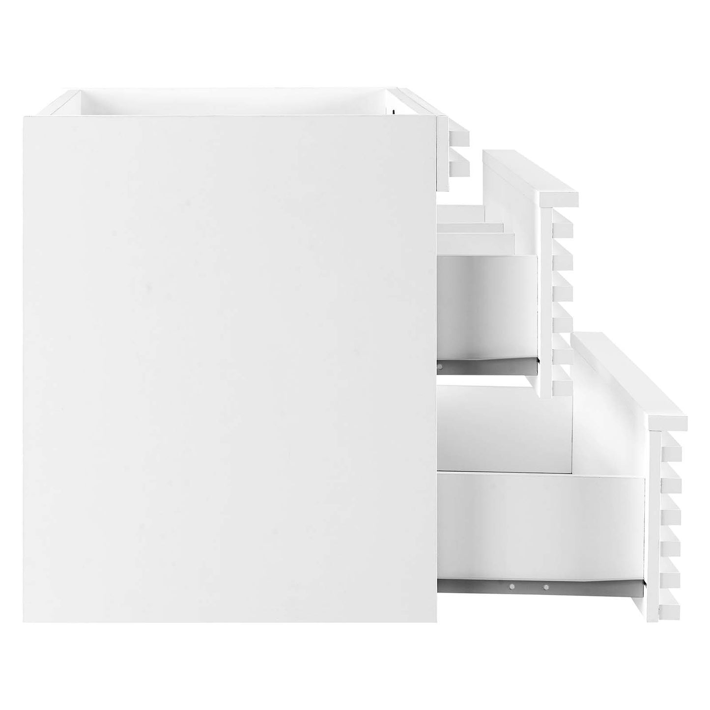 Render 30" Wall-Mount Bathroom Vanity Cabinet (Sink Basin Not Included) White EEI-4850-WHI