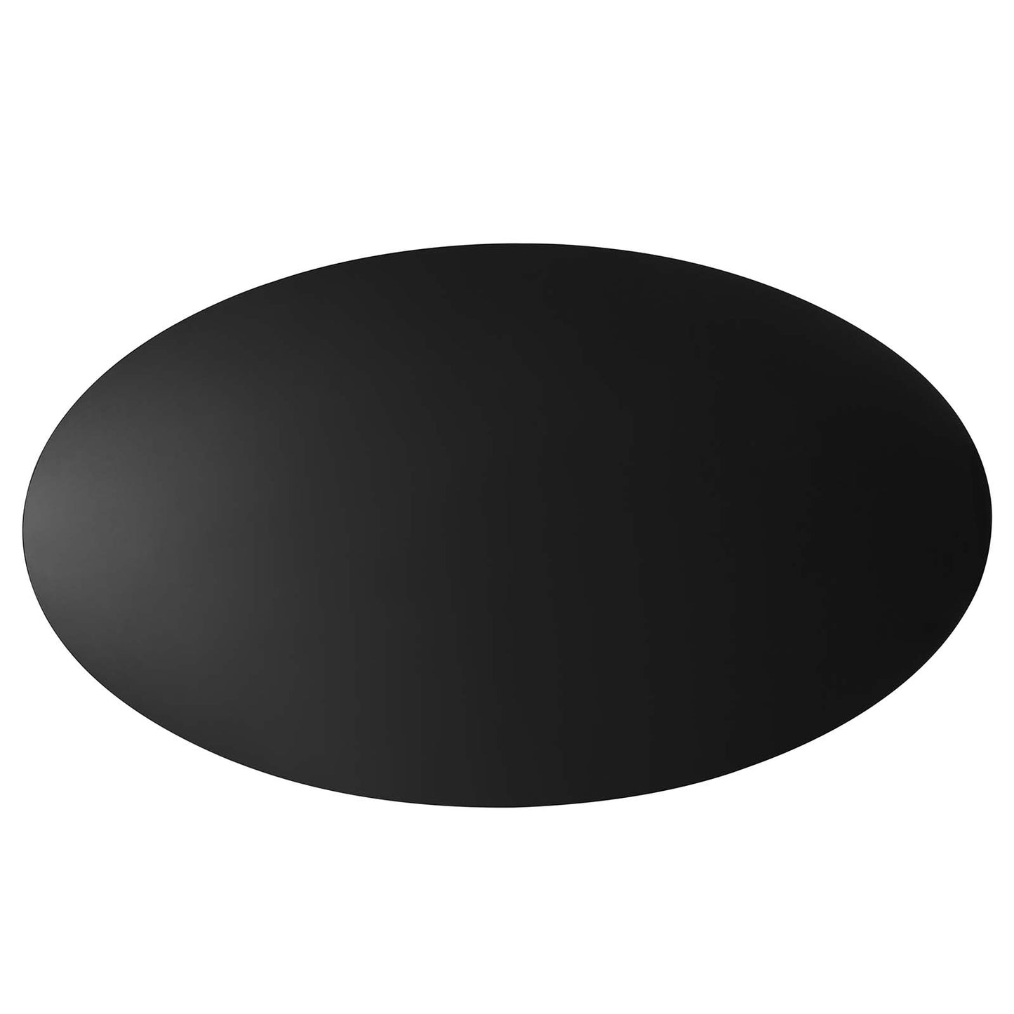 Provision 75" Oval Dining Table Black EEI-4912-BLK