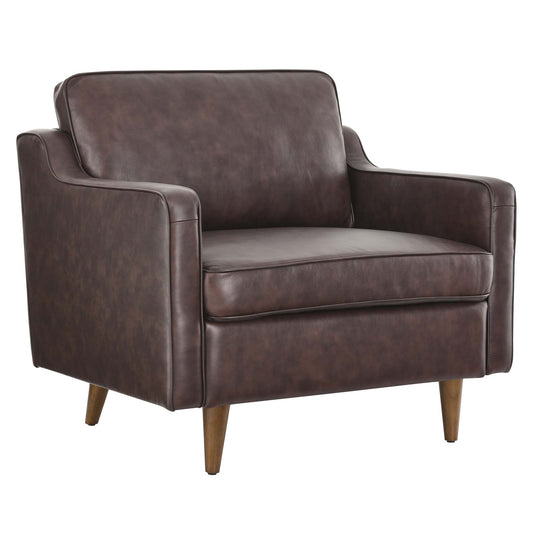 Impart Genuine Leather Armchair EEI-5555