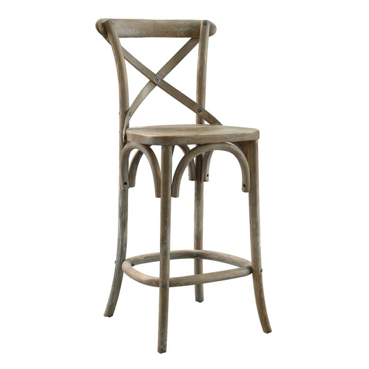 Gear Counter Stool Gray