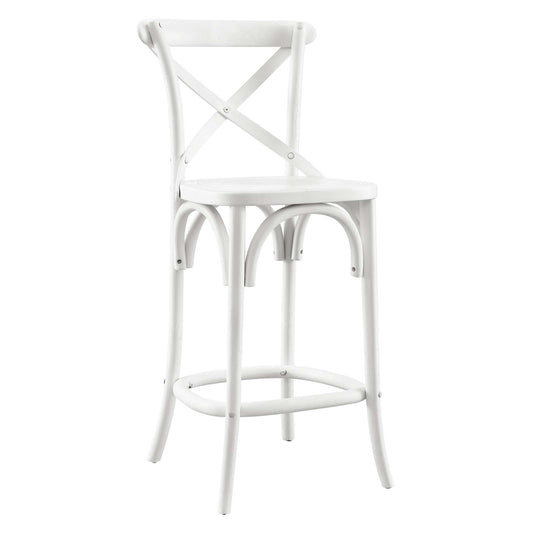 Gear Counter Stool White