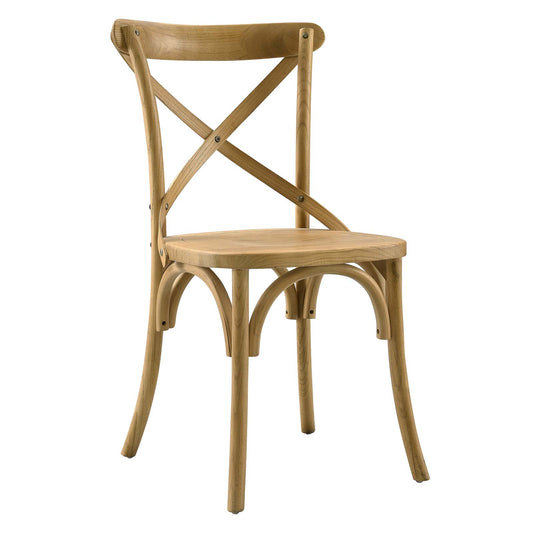 Gear Dining Side Chair Natural EEI-5564-NAT