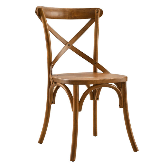 Gear Dining Side Chair Walnut EEI-5564-WAL