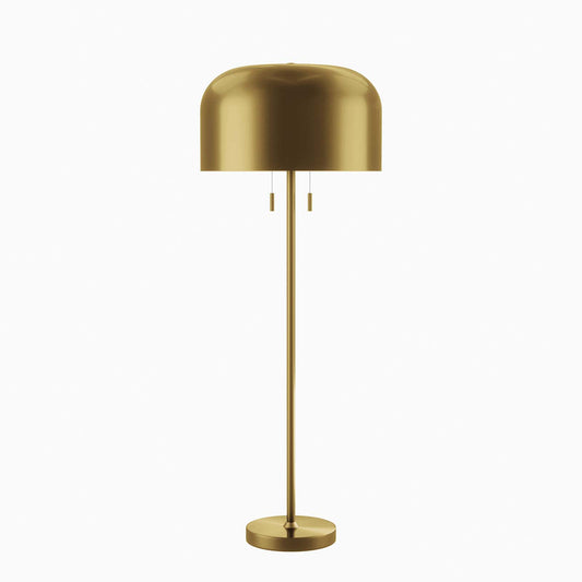 Avenue Floor Lamp Satin Brass EEI-5663-SBR