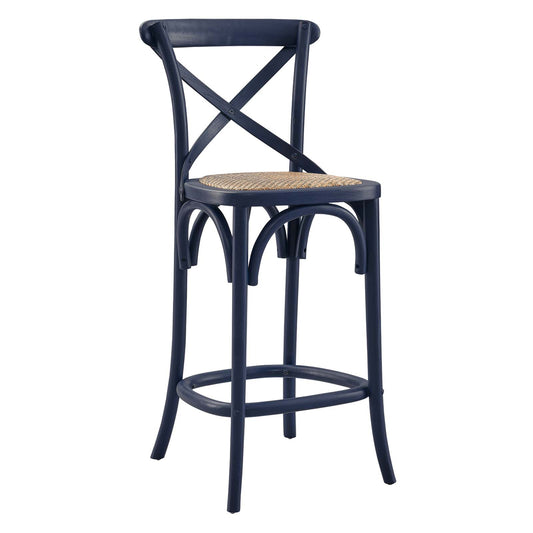 Gear Counter Stool Midnight Blue