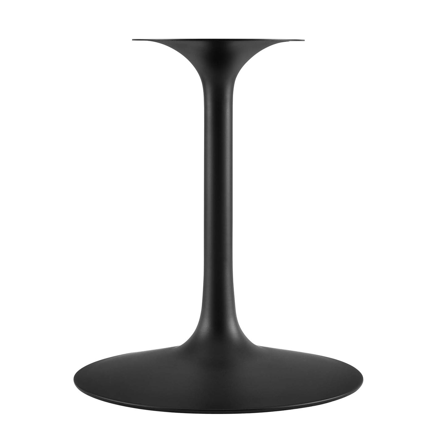 Lippa 60" Oval Terrazzo Dining Table Black White EEI-5737-BLK-WHI