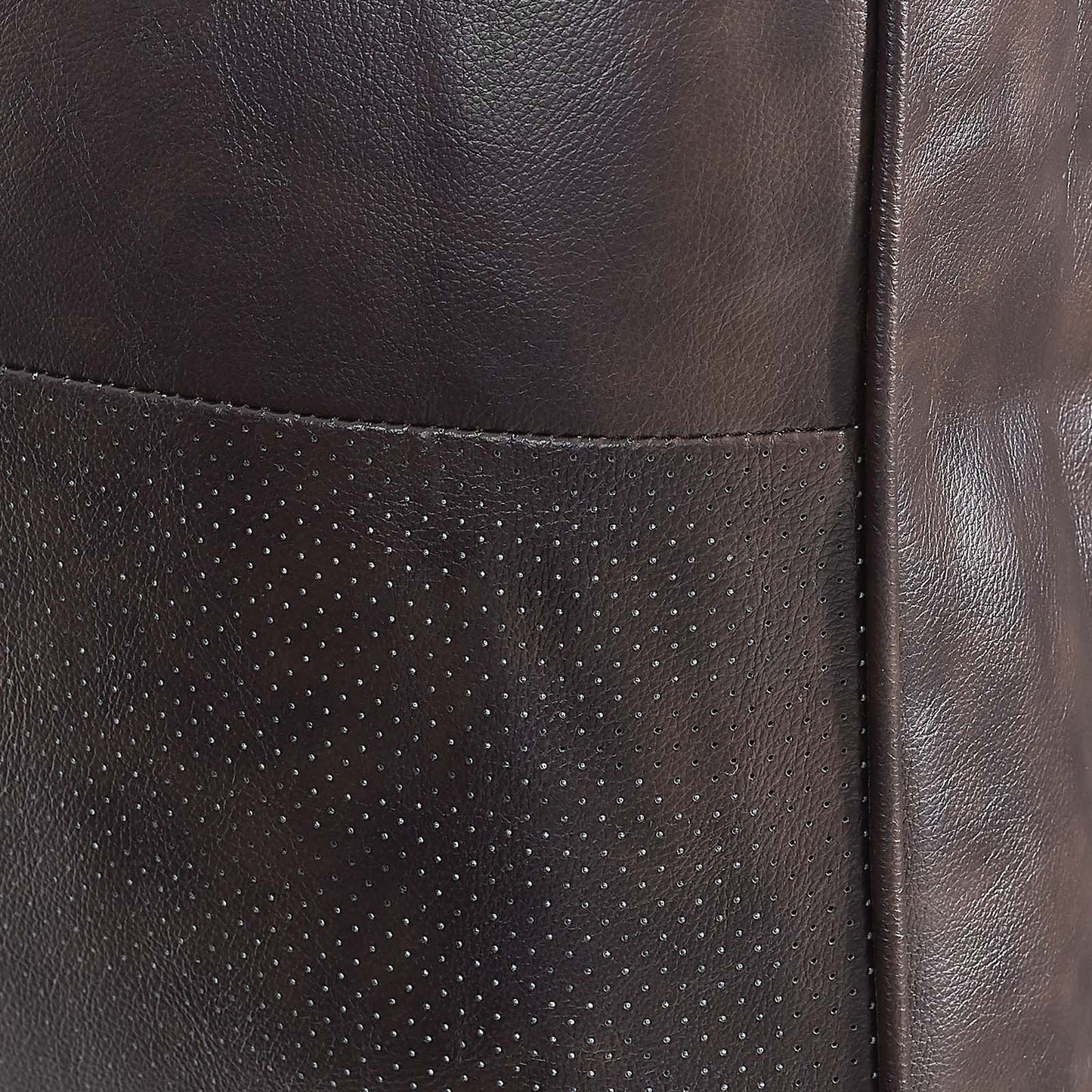 Valour Leather Armchair Brown EEI-5869-BRN
