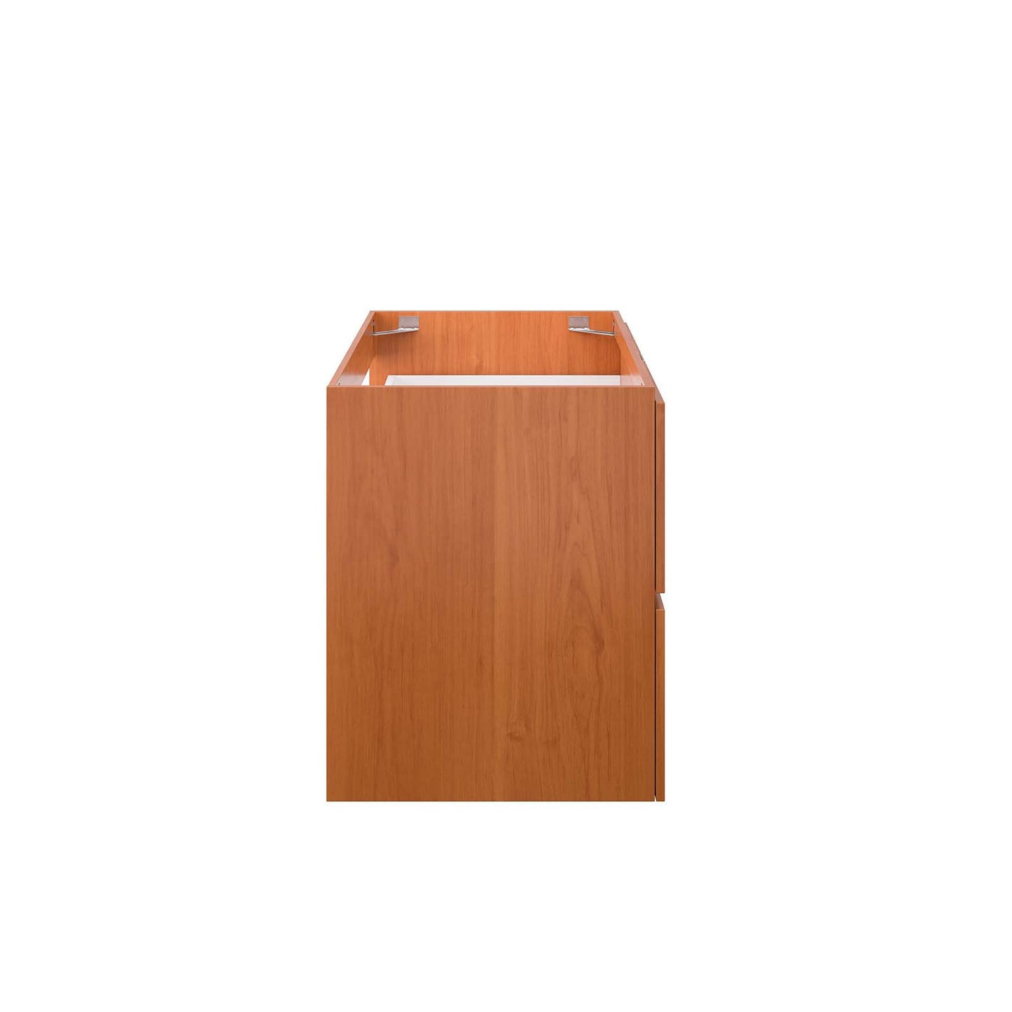 Scenic 36" Wall-Mount Bathroom Vanity Cabinet (Sink Basin Not Included) Cherry Walnut EEI-5881-CHE