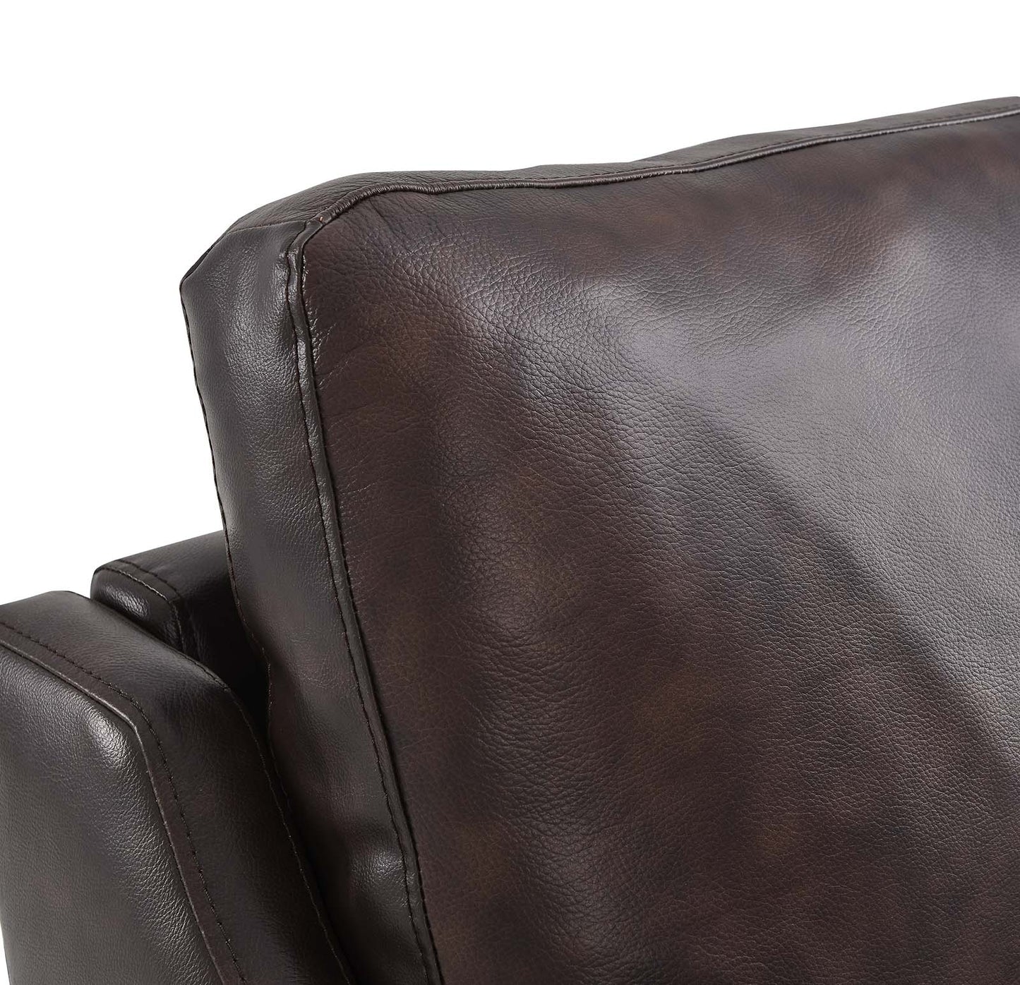 Corland Leather and Upholstered Fabric Armchair Collection