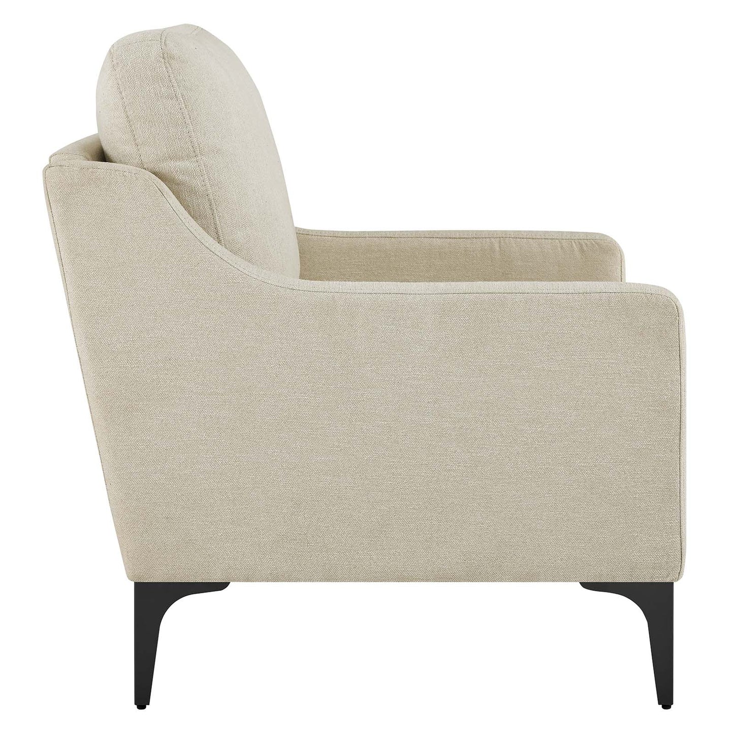 Corland Leather and Upholstered Fabric Armchair Collection