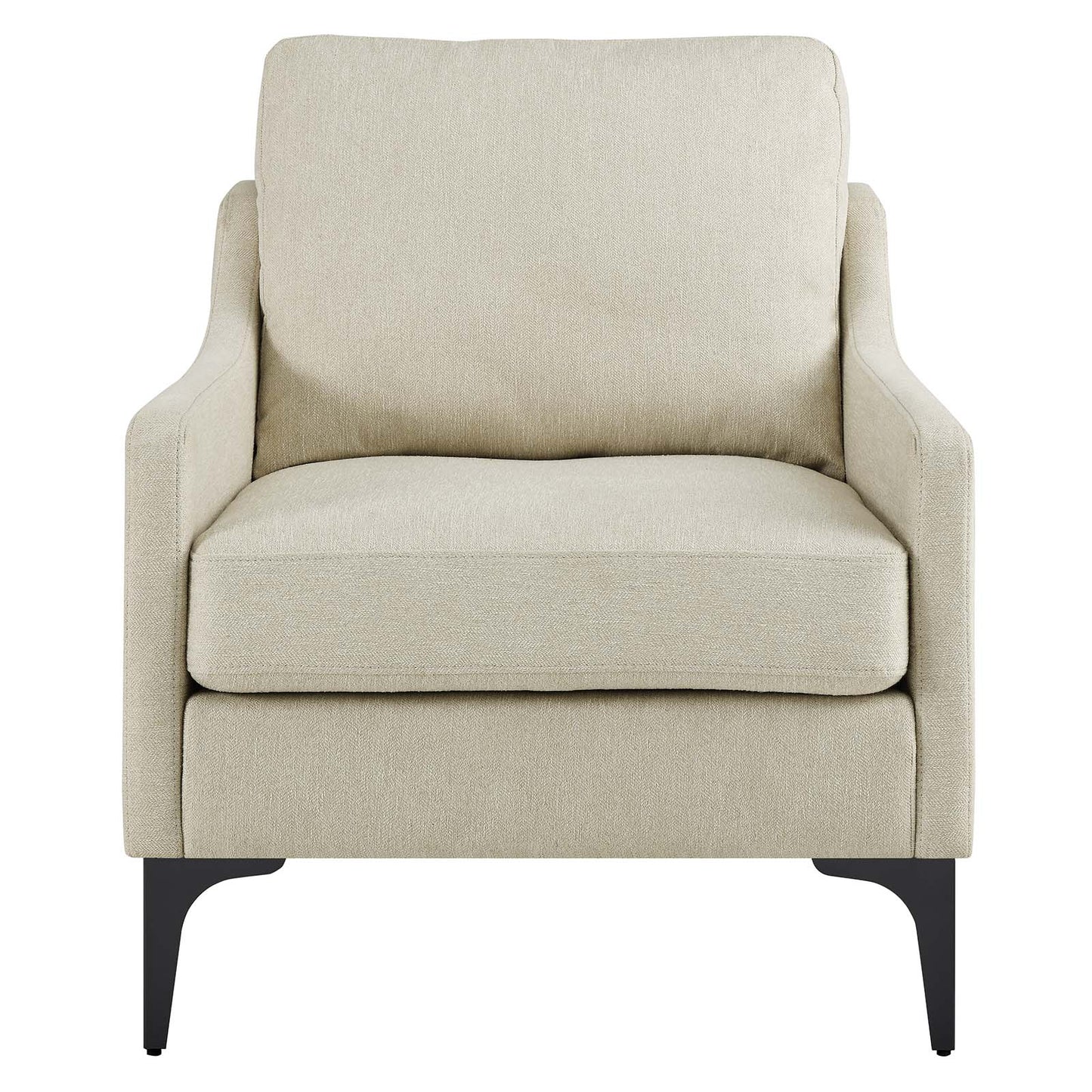 Corland Leather and Upholstered Fabric Armchair Collection