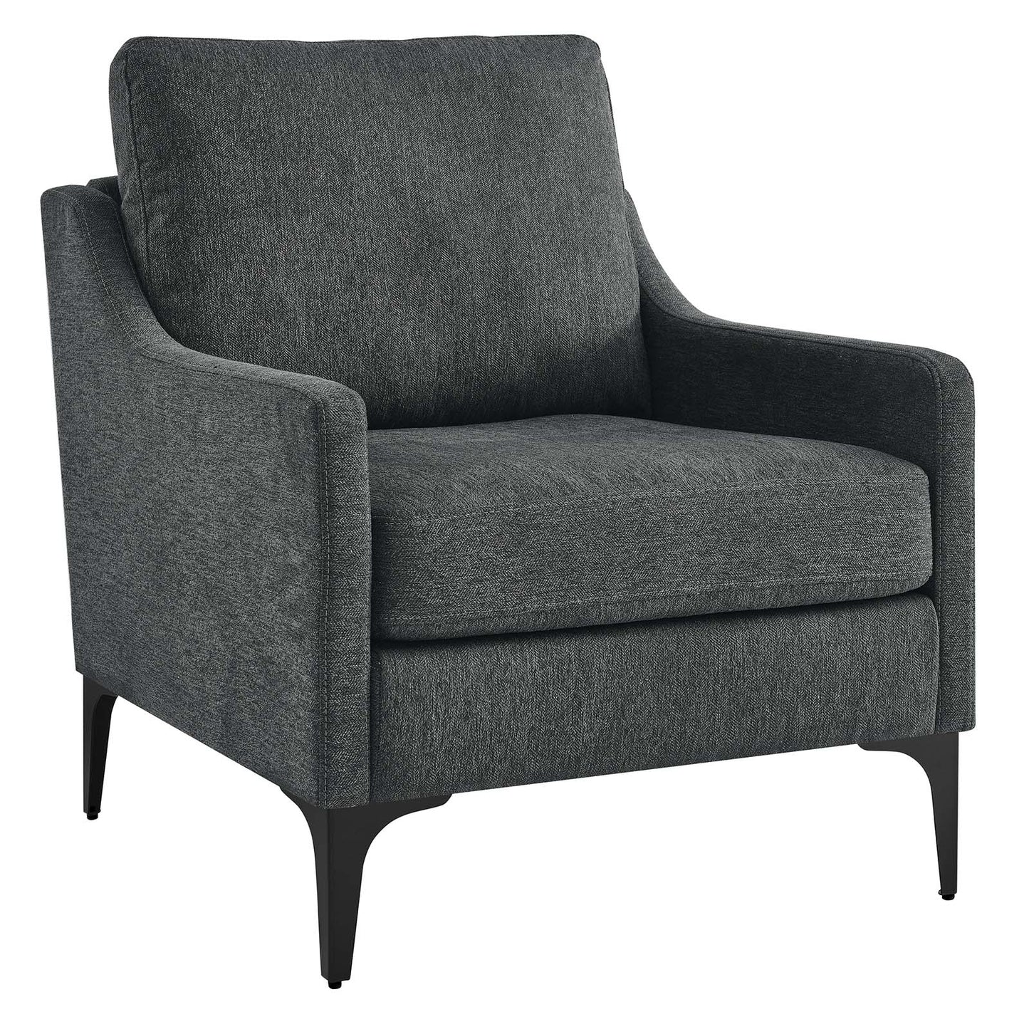 Corland Leather and Upholstered Fabric Armchair Collection