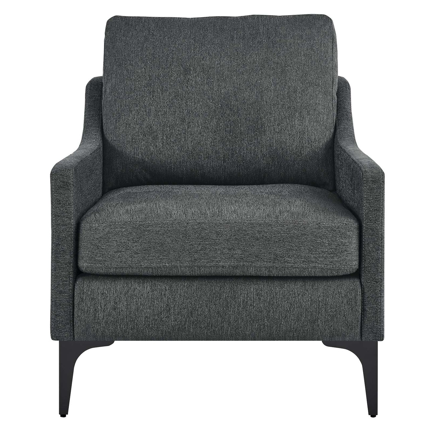 Corland Leather and Upholstered Fabric Armchair Collection