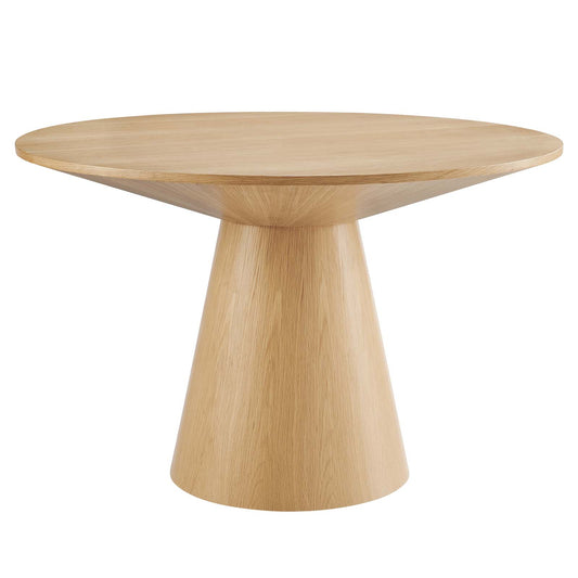Provision 47" Round Dining Table - Oak and Walnut Options EEI-6102